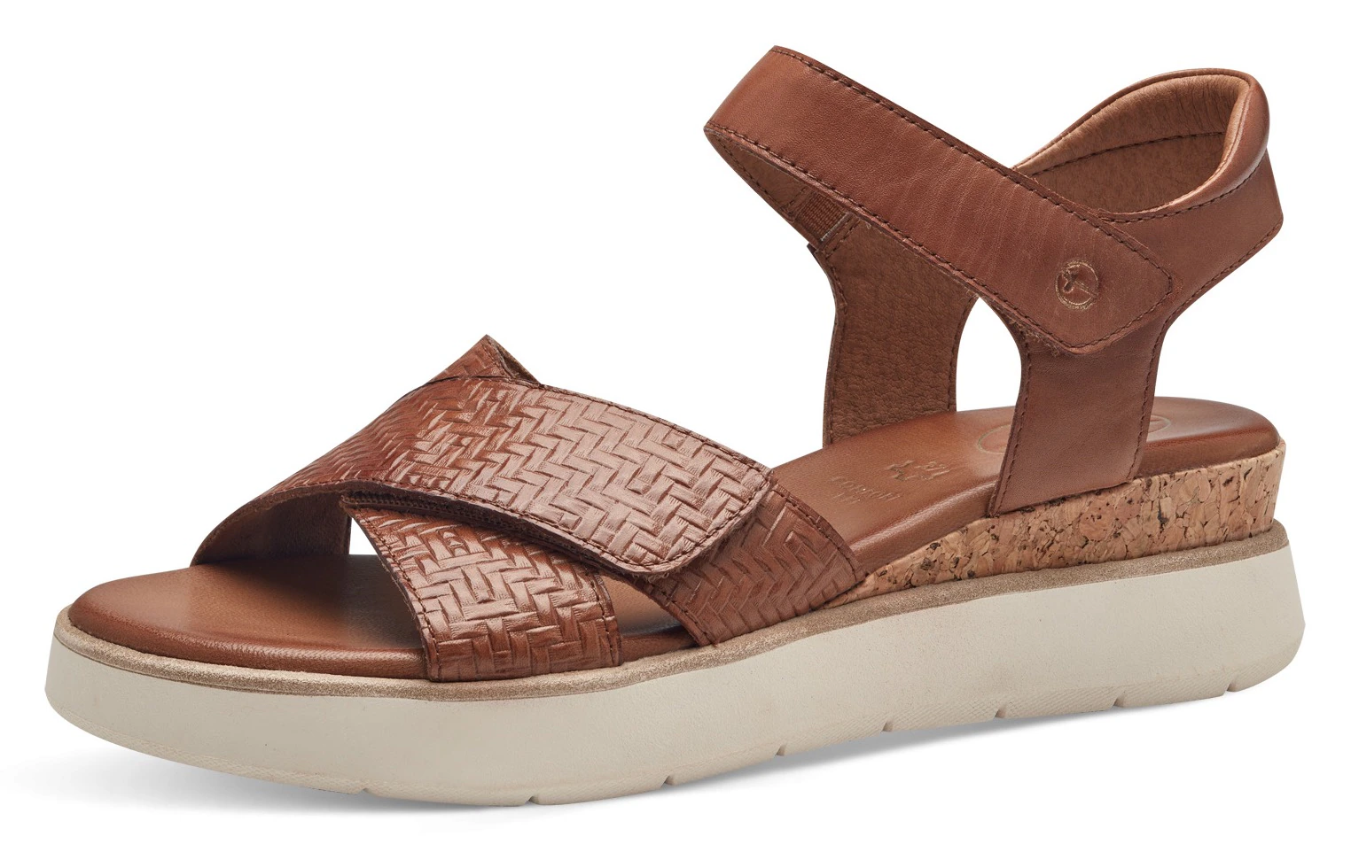 Tamaris COMFORT Sandalette, Sommerschuh, Sandale, Keilabsatz, mit zwei Klet günstig online kaufen