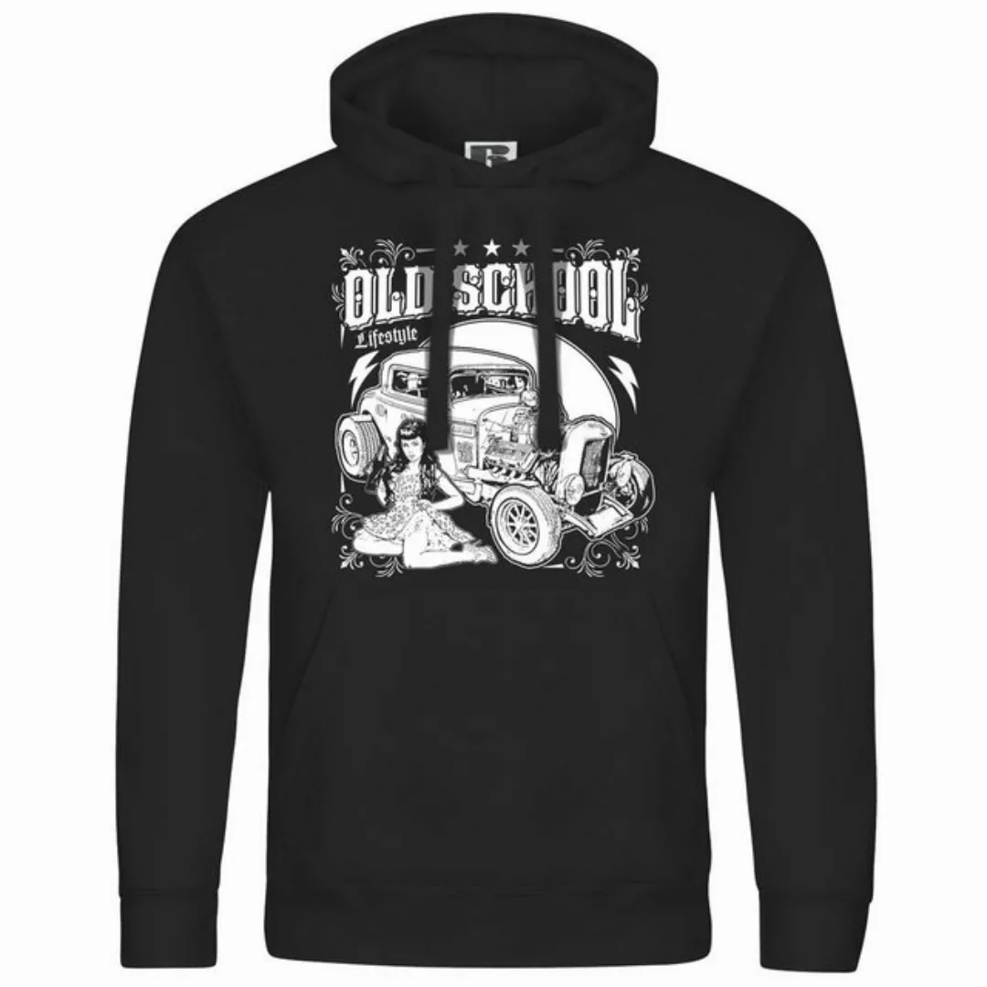 deinshirt Kapuzenpullover Herren Kapuzenpullover Old School lifestyle Mit P günstig online kaufen