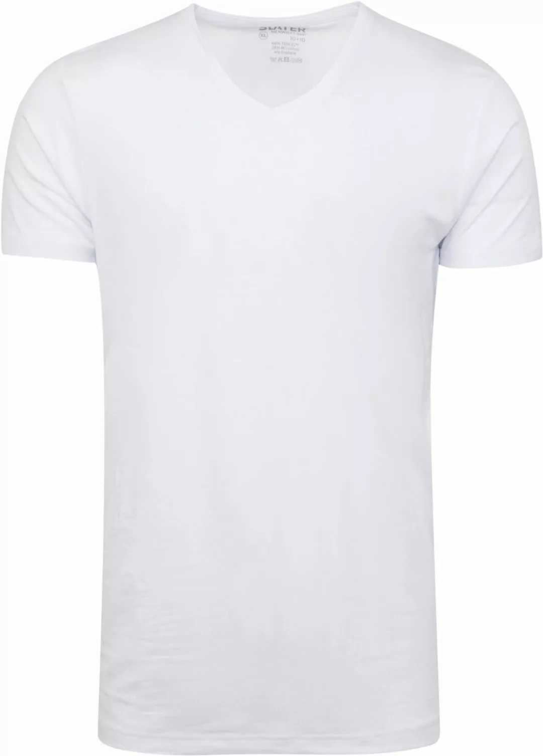 Slater 2er-Pack T-shirt V-Hals Weiß - Größe M günstig online kaufen