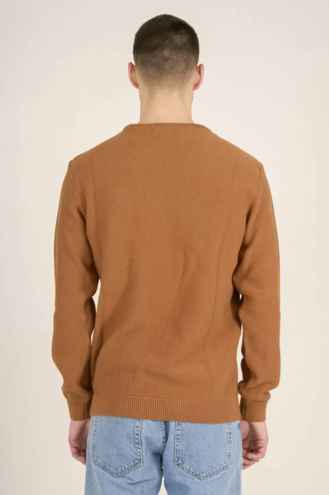 KnowledgeCotton Apparel Sweater Braun - Größe XL günstig online kaufen
