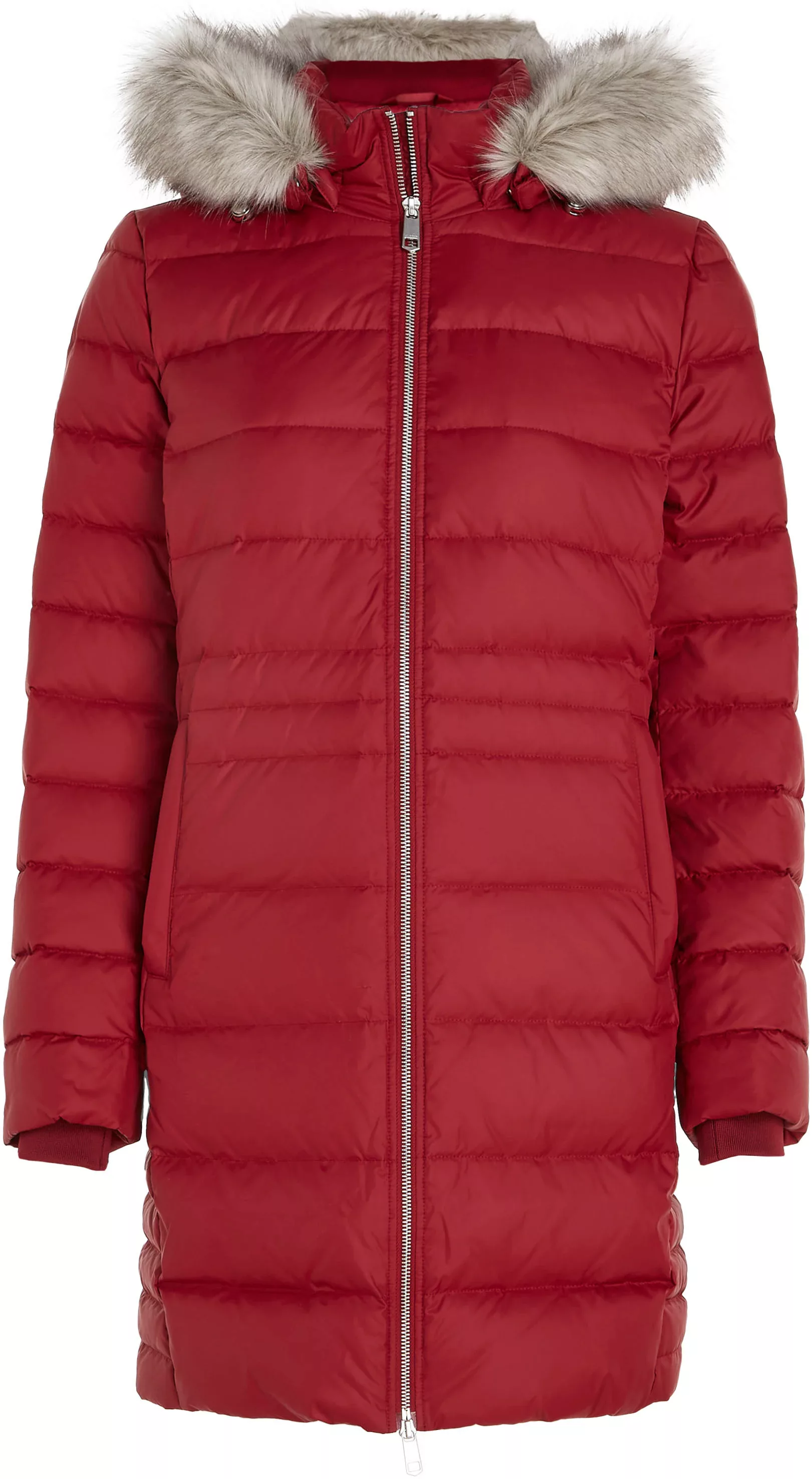 Tommy Hilfiger Curve Daunenmantel "CRV TYRA DOWN COAT WITH FUR", PLUS SIZE günstig online kaufen