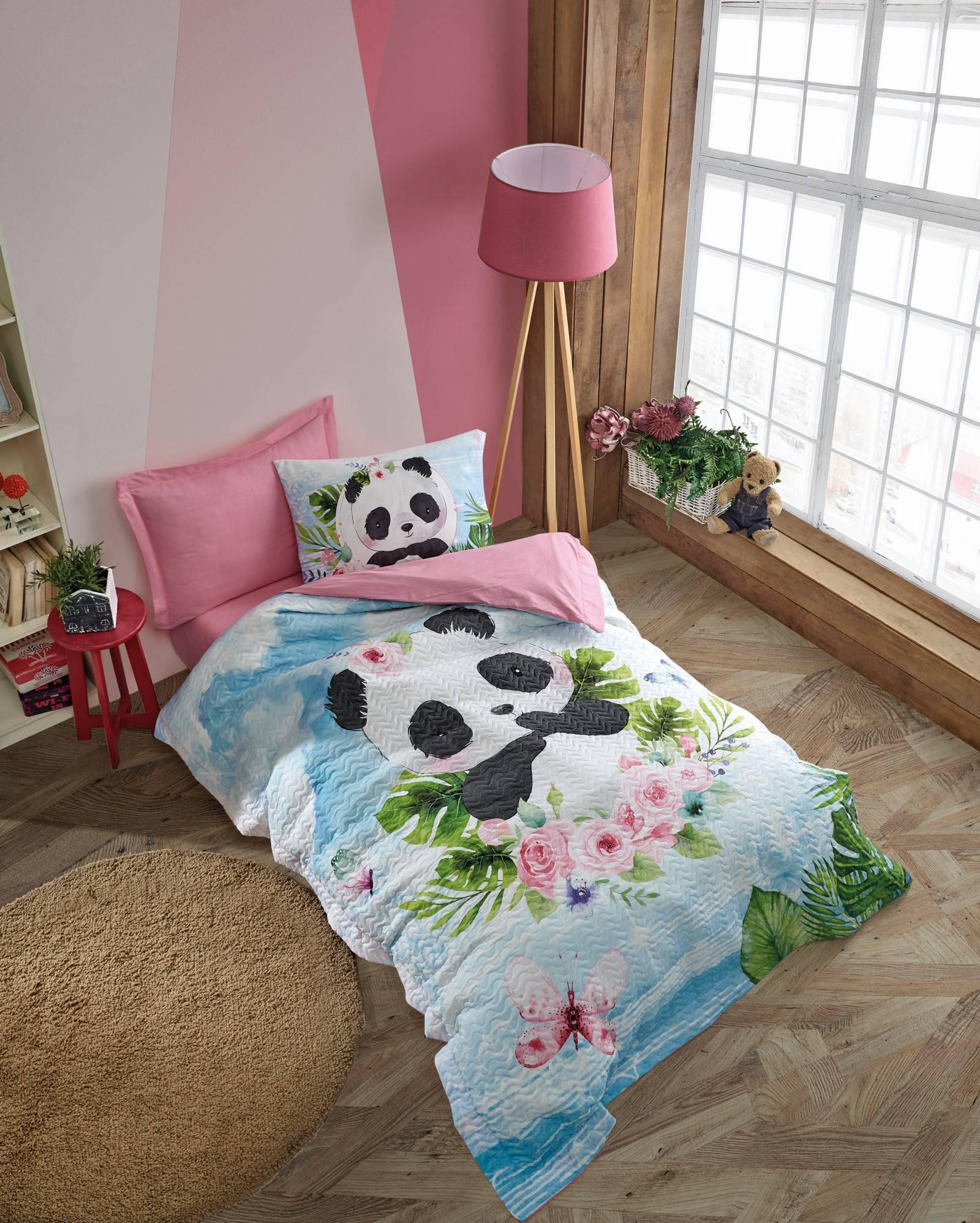 L'Essentiel | Kinderbettbezug-Set Panda günstig online kaufen