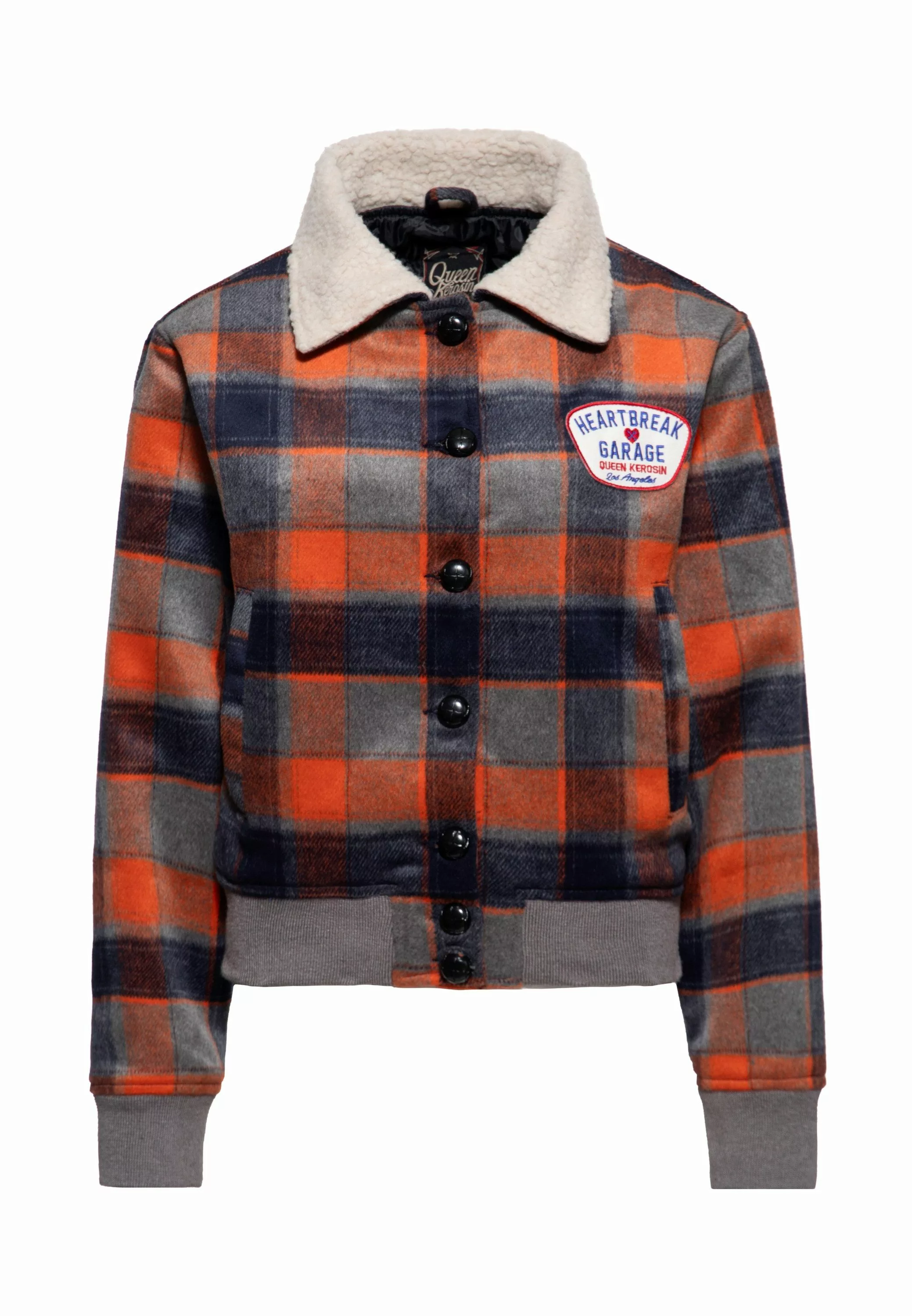 QueenKerosin Winterjacke Heartbreak Garage (1-St) mit günstig online kaufen