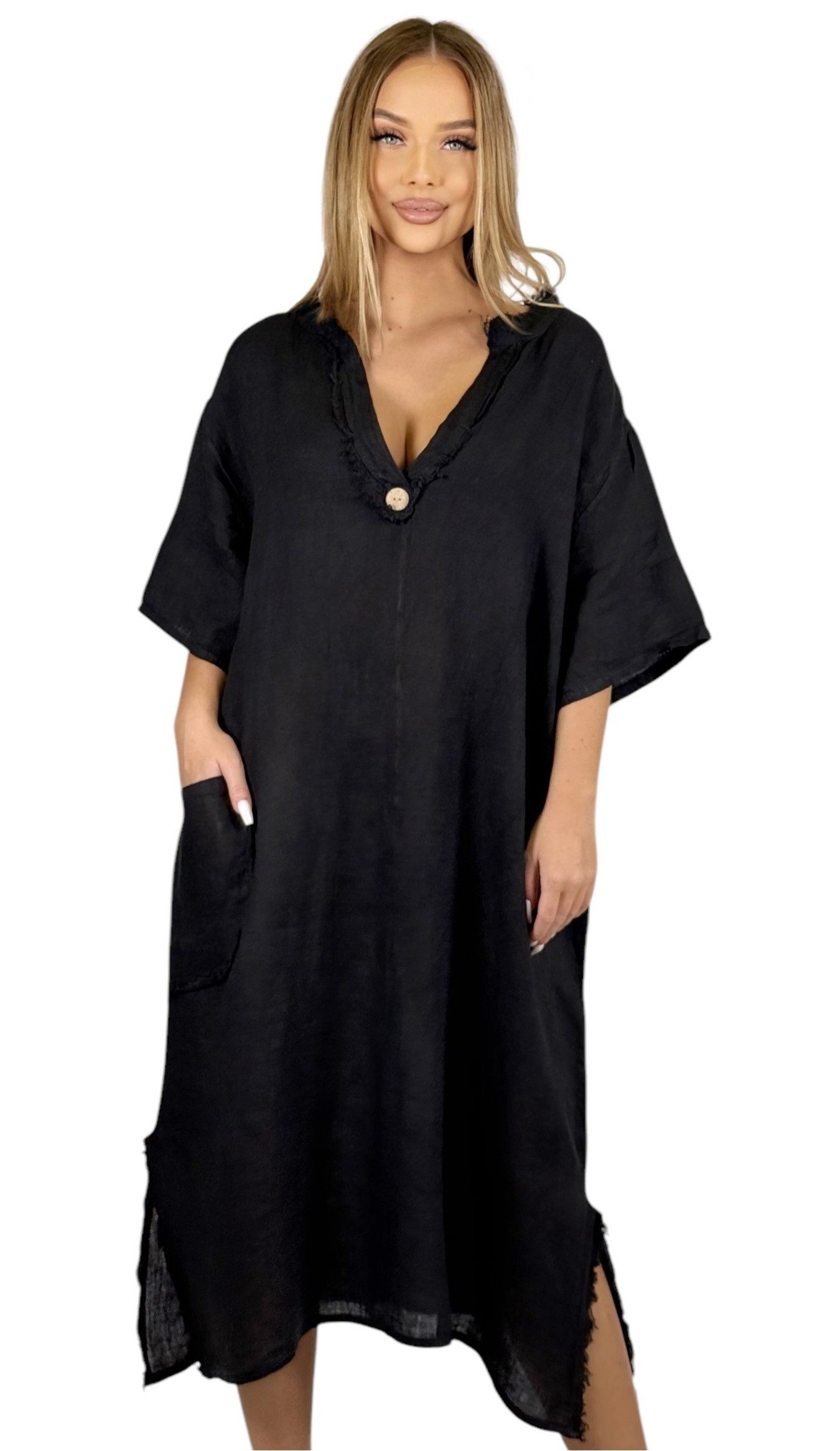 Mississhop Sommerkleid Dame Kleid Sommerkleid 100% günstig online kaufen