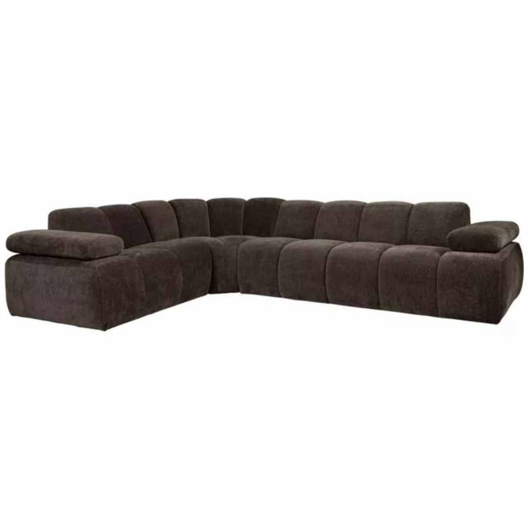 WOOOD Ecksofa Mojo aus Flachcord Links günstig online kaufen