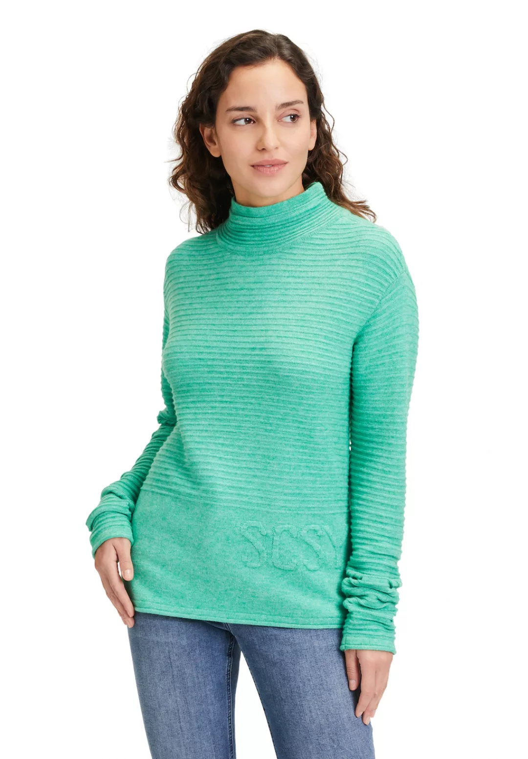 Betty Barclay Strickpullover "Betty Barclay Feinstrickpullover mit Rippenst günstig online kaufen