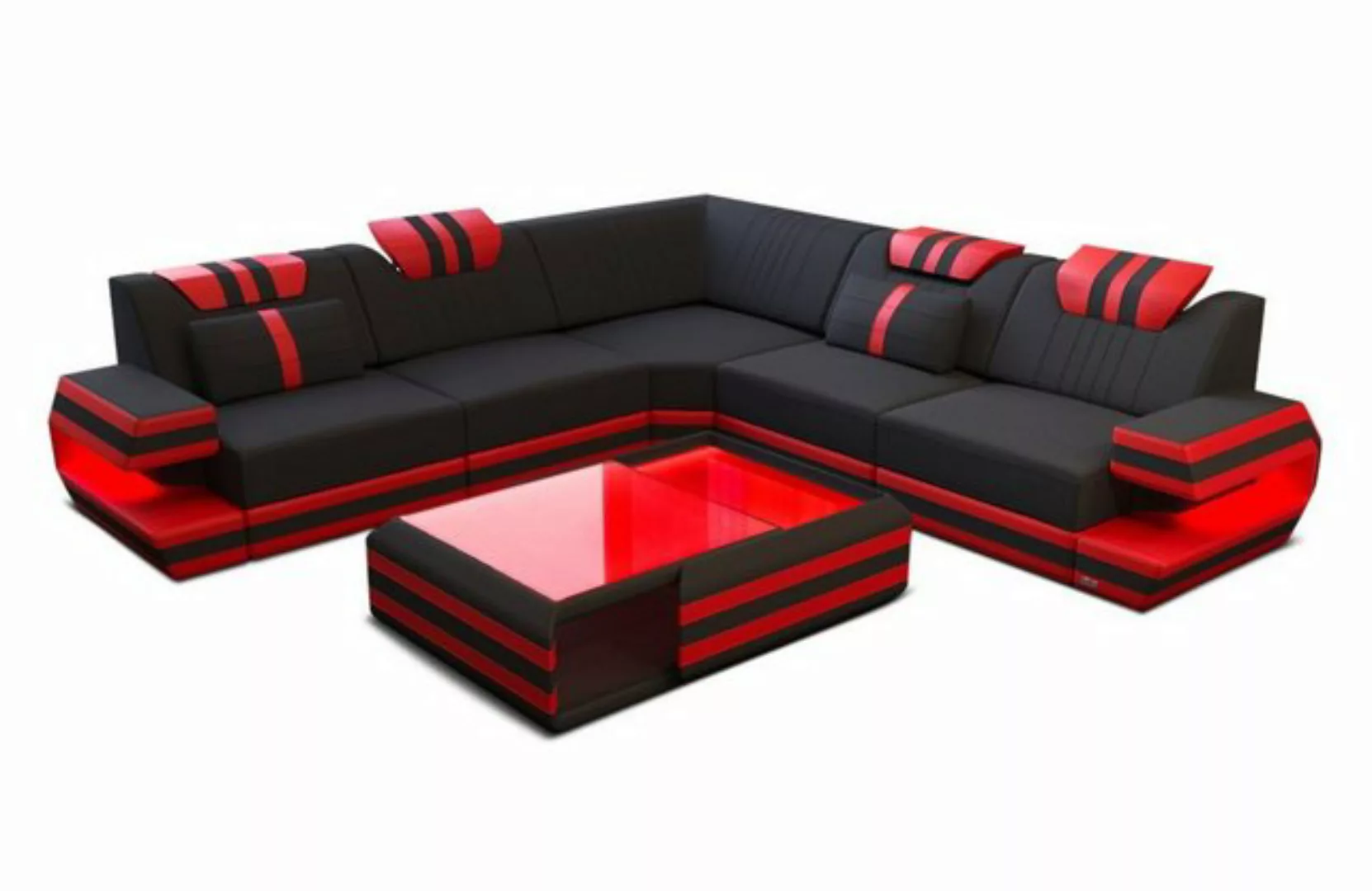 Sofa Dreams Ecksofa Design Polsterstoff Sofa Ragusa L Form M Mikrofaser Sto günstig online kaufen