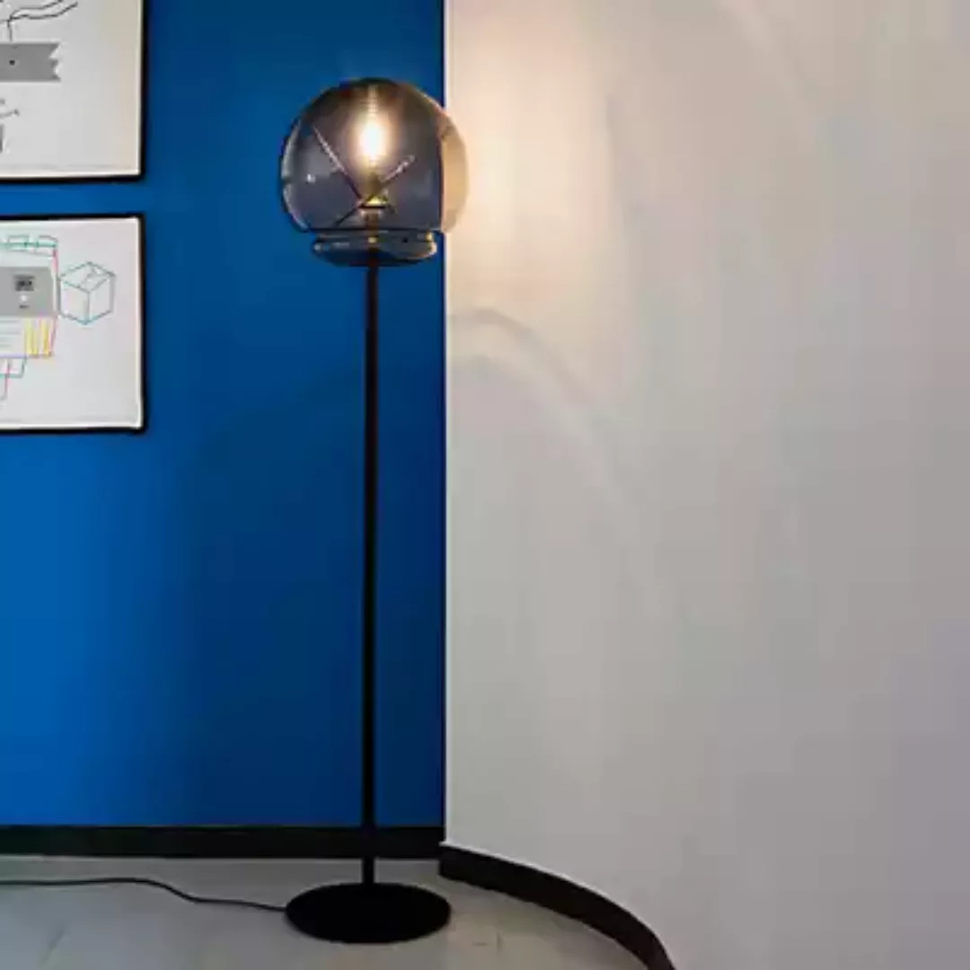 Artemide Vitruvio Stehleuchte, transparent, Body Messing günstig online kaufen