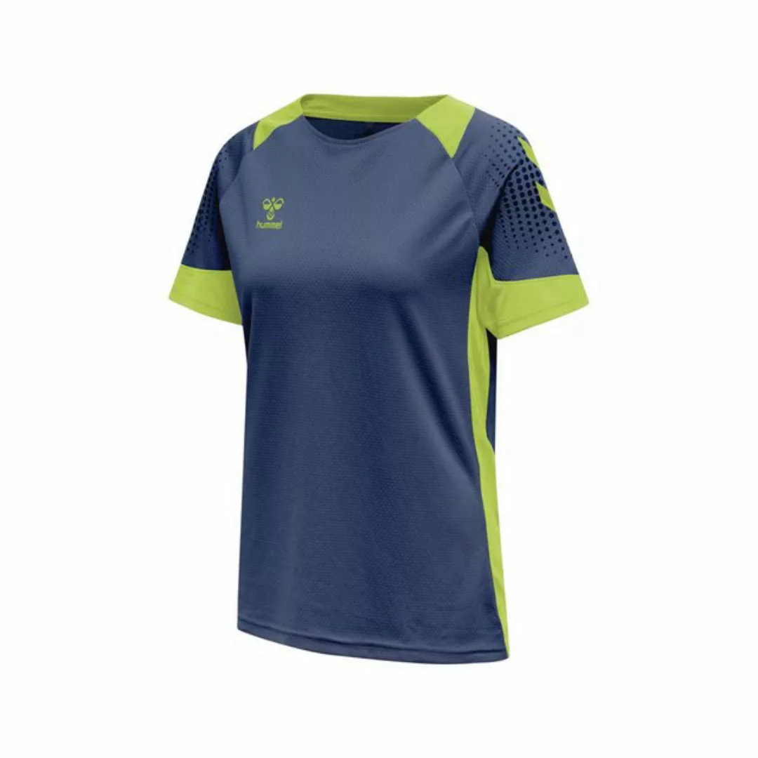 hummel Rundhalsshirt blau regular fit (1-tlg., keine Angabe) günstig online kaufen