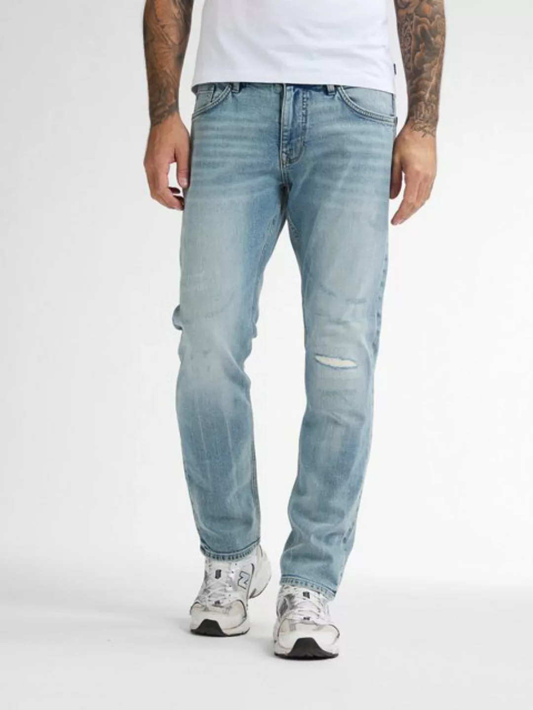 Petrol Industries Gerade Jeans Russel Tapered Fit Denim Peacockway günstig online kaufen