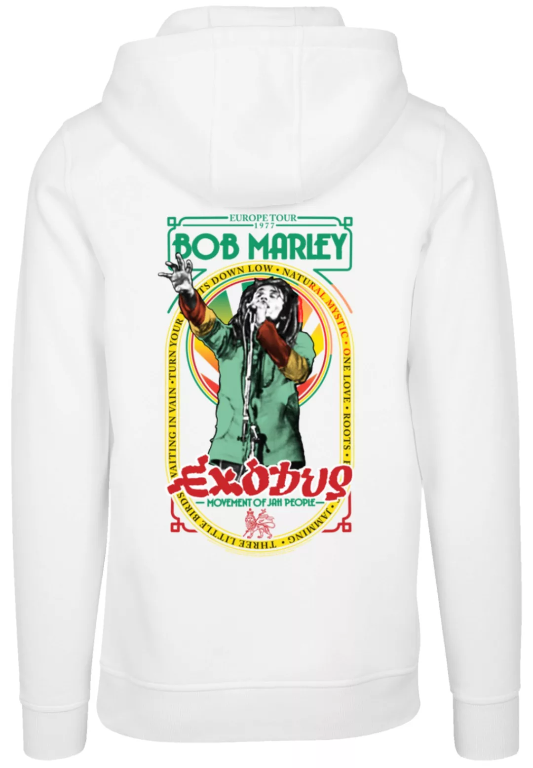 F4NT4STIC Kapuzenpullover "Bob Marley Reggae Music Exodus Singing", Premium günstig online kaufen