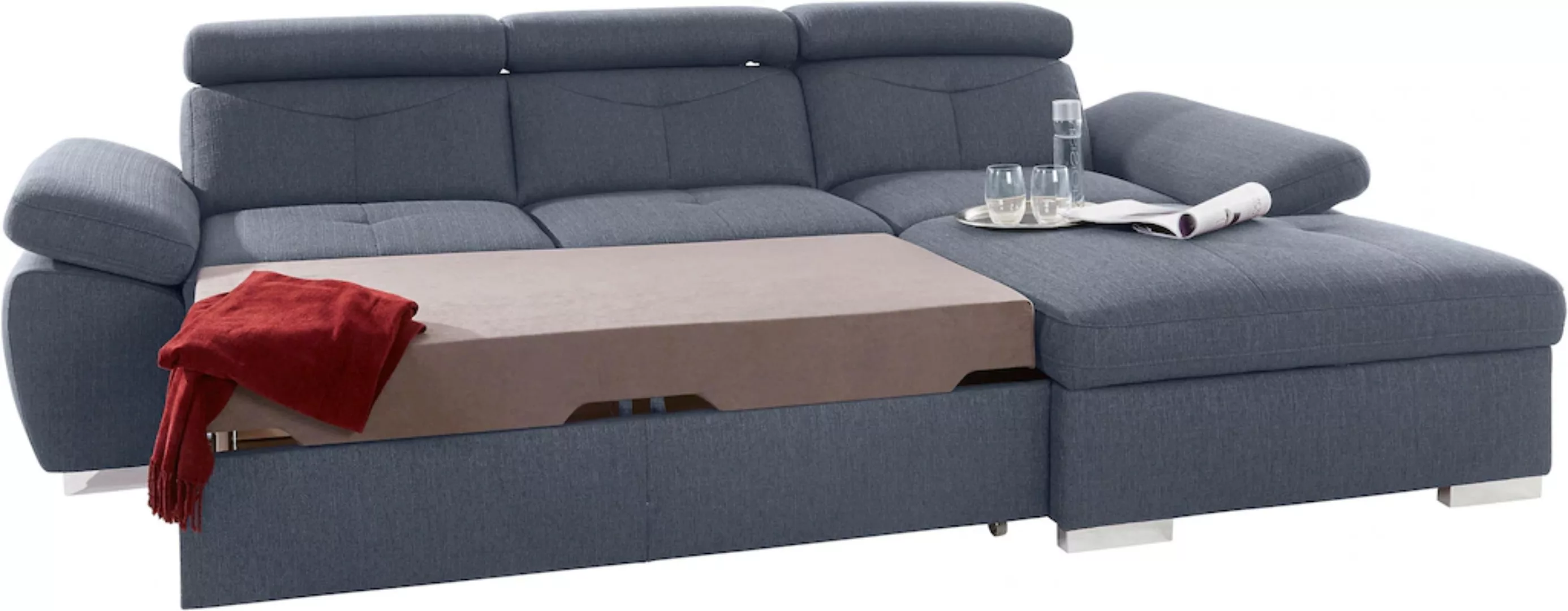 exxpo - sofa fashion Ecksofa »Spring, super bequem und komfortabel mit Armt günstig online kaufen