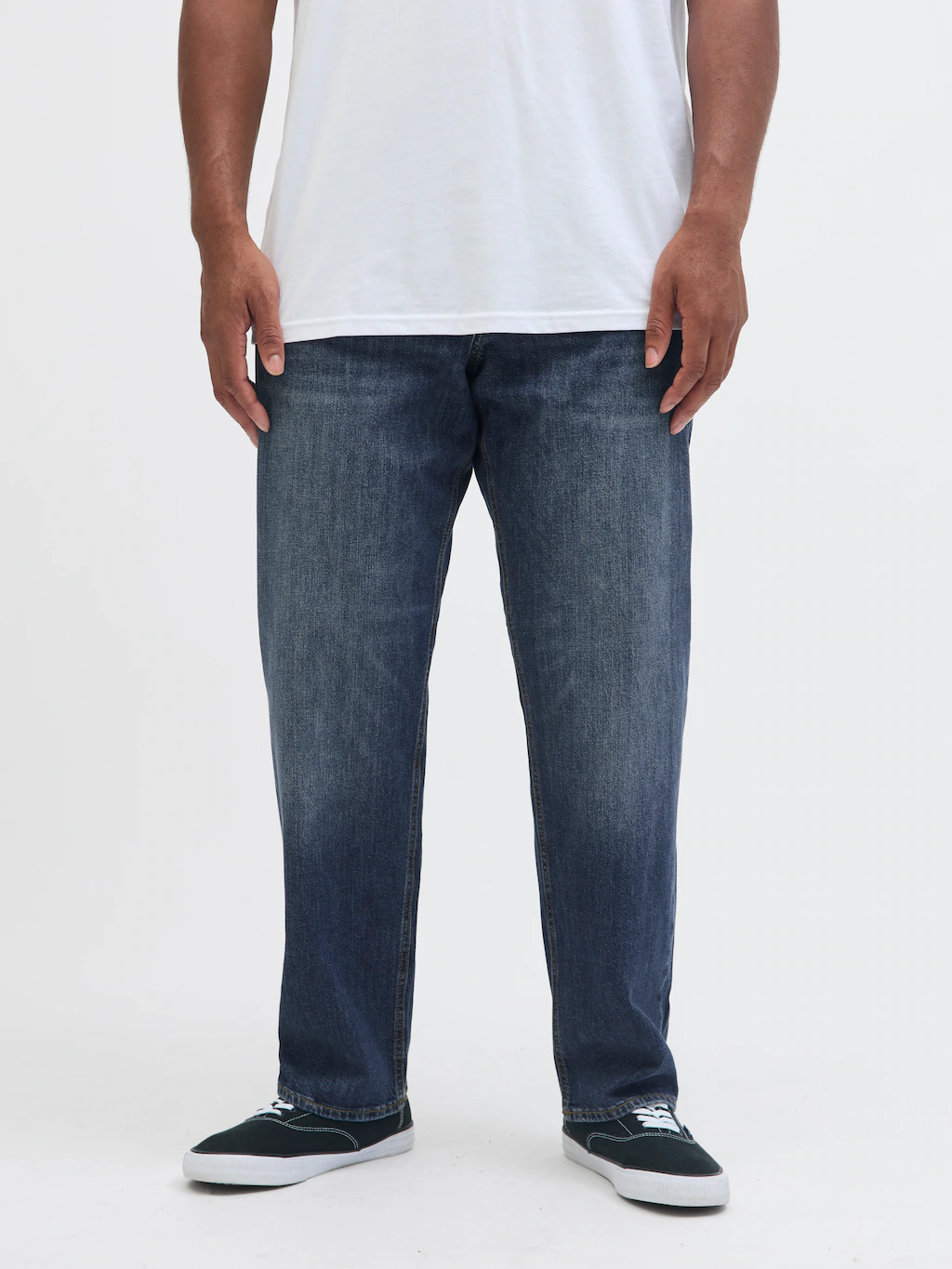 Jack & Jones PlusSize Tapered-fit-Jeans "MIKE ORIGINAL", Bis Weite 48 günstig online kaufen