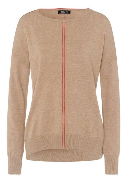 TUZZI Strickpullover mit feinen Kontrastdetails günstig online kaufen