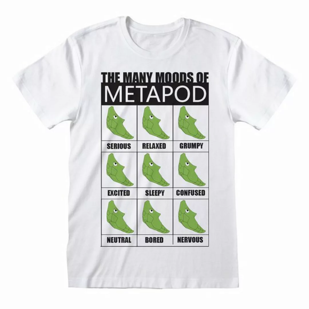 POKÉMON T-Shirt Many Moods Of Metapod günstig online kaufen