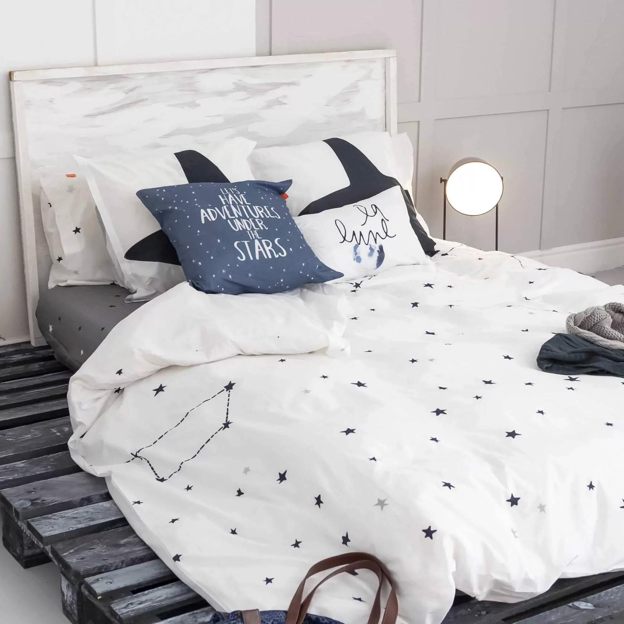 Blanc | Bettbezug Constellation günstig online kaufen