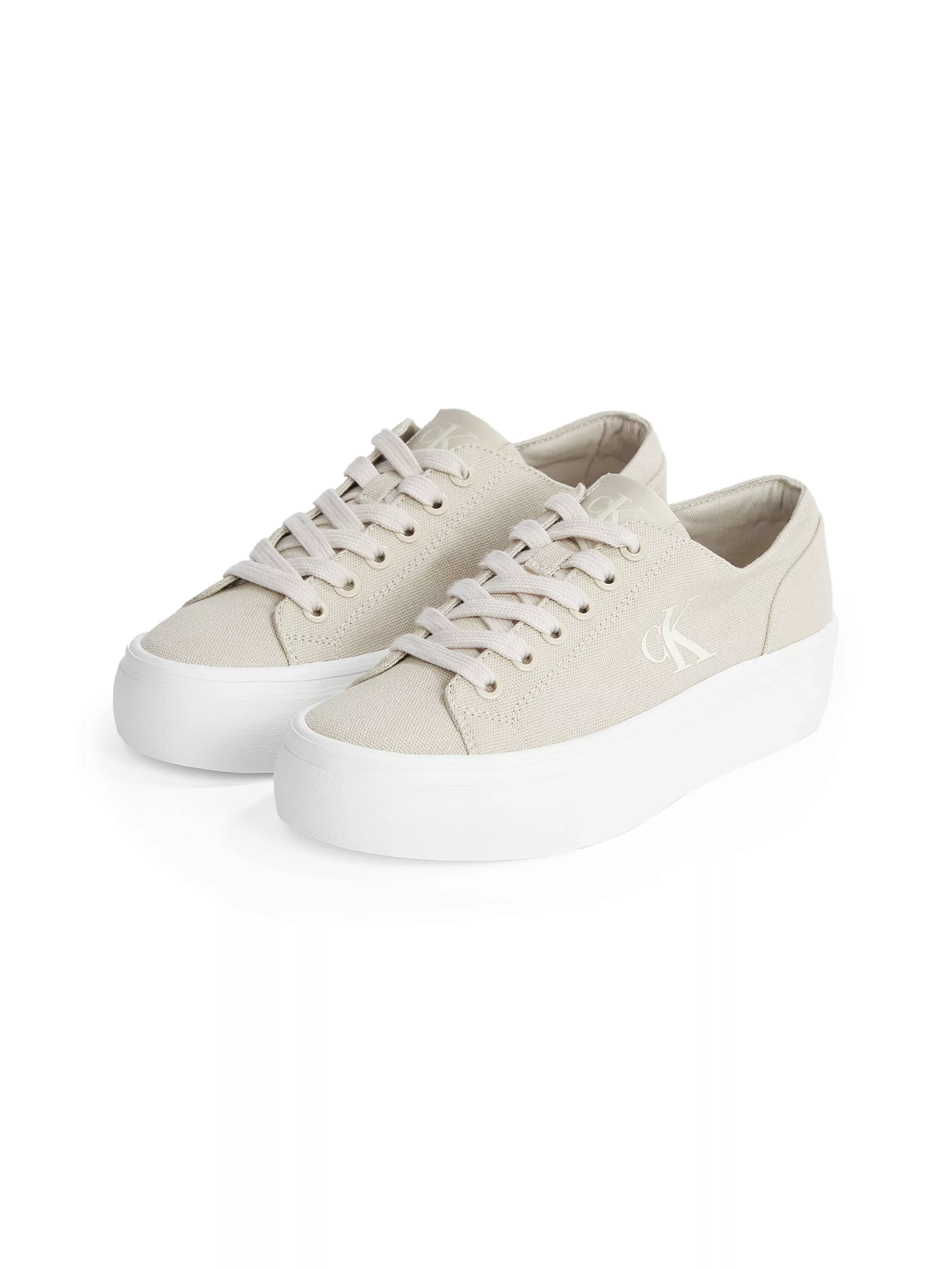 Calvin Klein Jeans Plateausneaker "VULC FLATFORM LOW CV MG", Schnürschuh, F günstig online kaufen