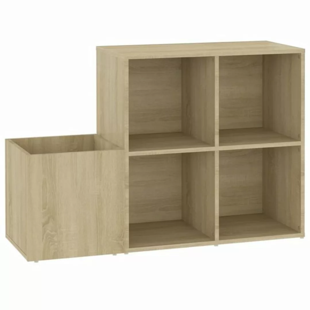 furnicato Schuhschrank Flur-Sonoma Eiche 105x35,5x70 cm Holzwerkstoff (1-St günstig online kaufen