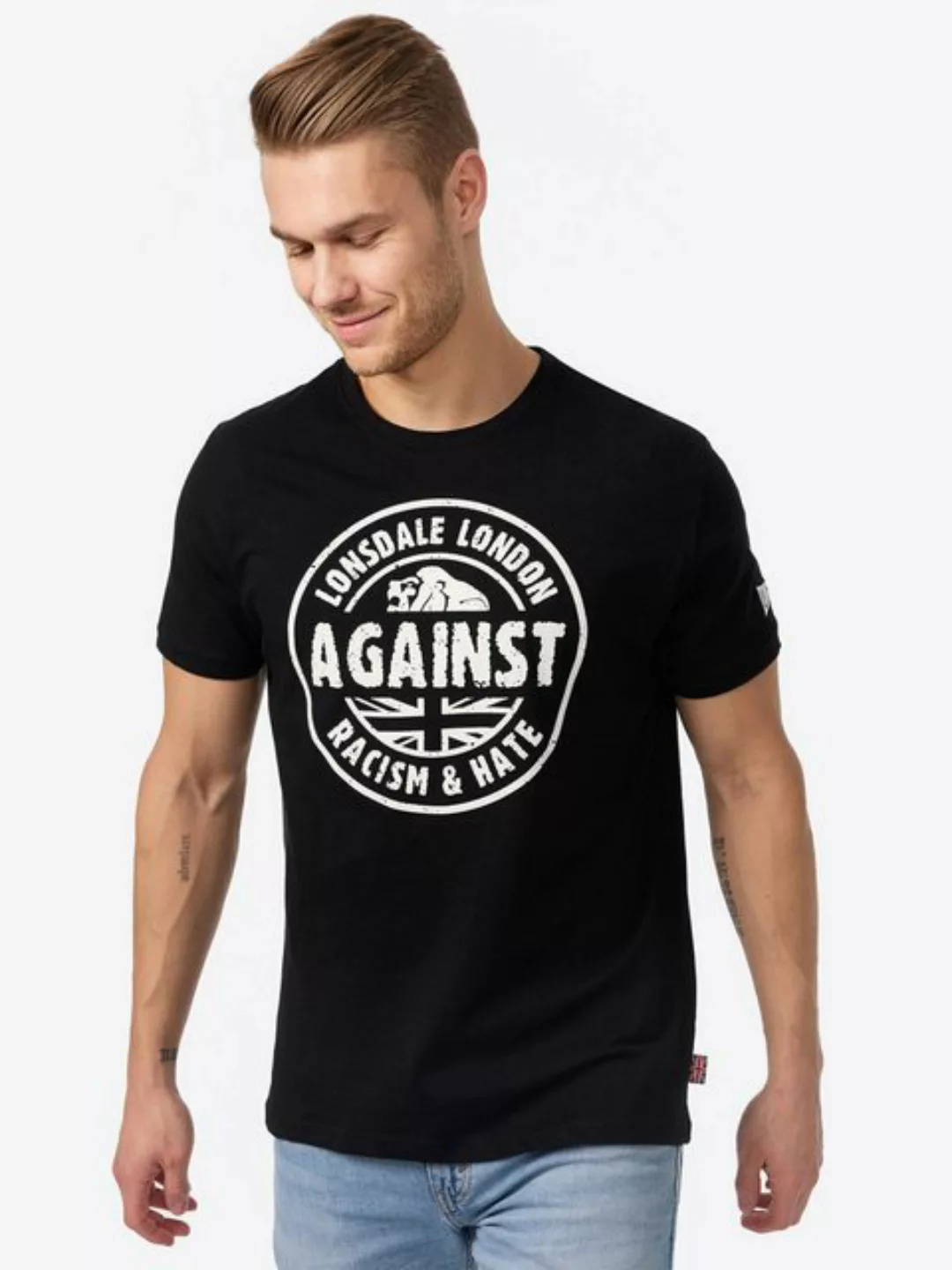 Lonsdale T-Shirt AGAINST RACISM günstig online kaufen