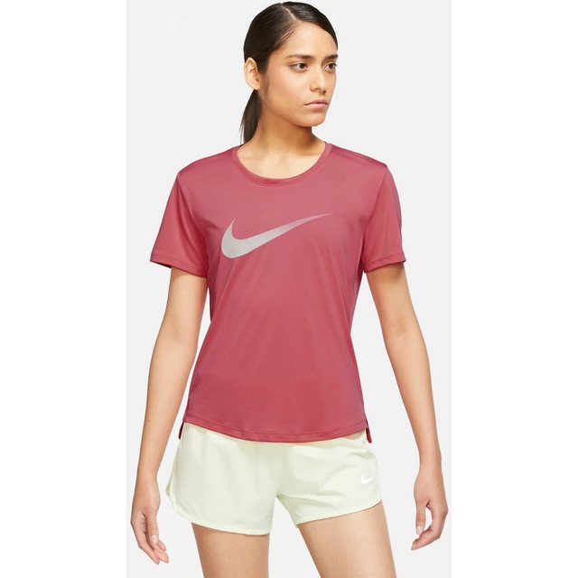 Nike T-Shirt Nike Dri-FIT Swoosh Damen Kurzarm T-Shirt günstig online kaufen