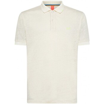 Sun68  T-Shirts & Poloshirts Polo Leinen Solid SS günstig online kaufen