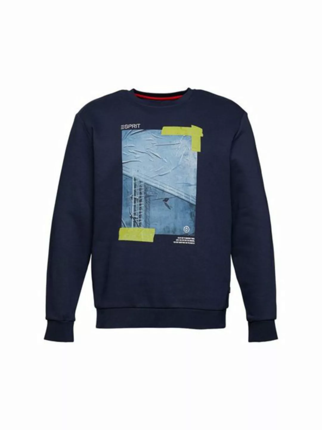 Esprit Sweatshirt Recycelt: Sweatshirt mit Foto-Print (1-tlg) günstig online kaufen