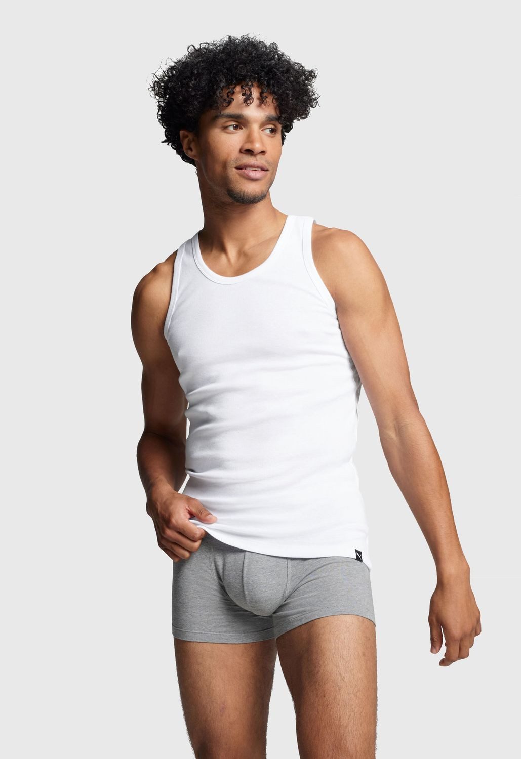 PUMA BODYWEAR Unterhemd mit Rundhals-Ausschnitt, 100% günstig online kaufen