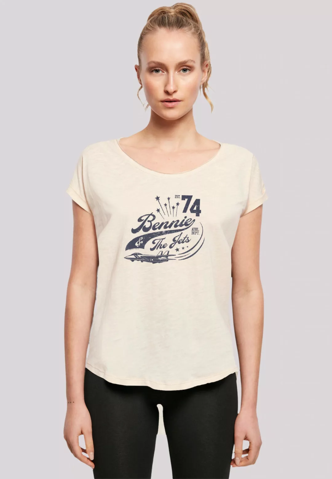 F4NT4STIC T-Shirt "Elton John Bennie And The Jets", Musik, Band, Logo günstig online kaufen