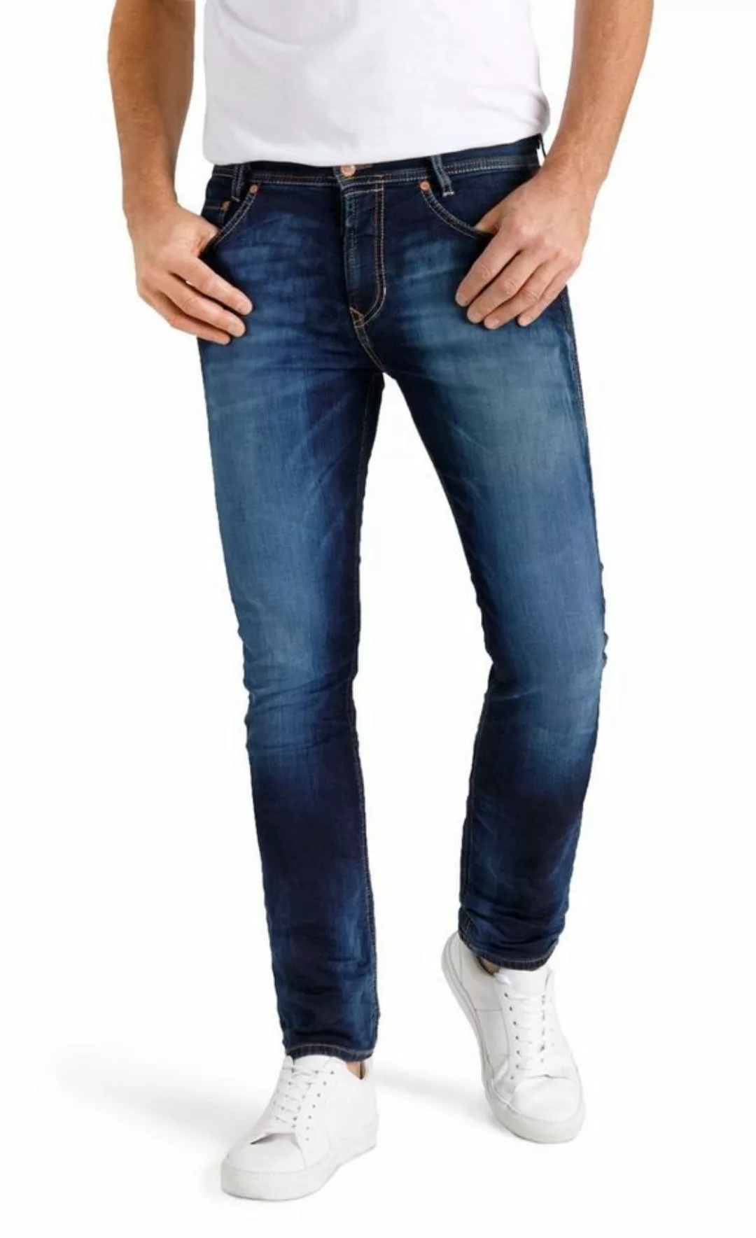 MAC 5-Pocket-Jeans Jog'n Jeans 0994L Light Sweat Denim günstig online kaufen