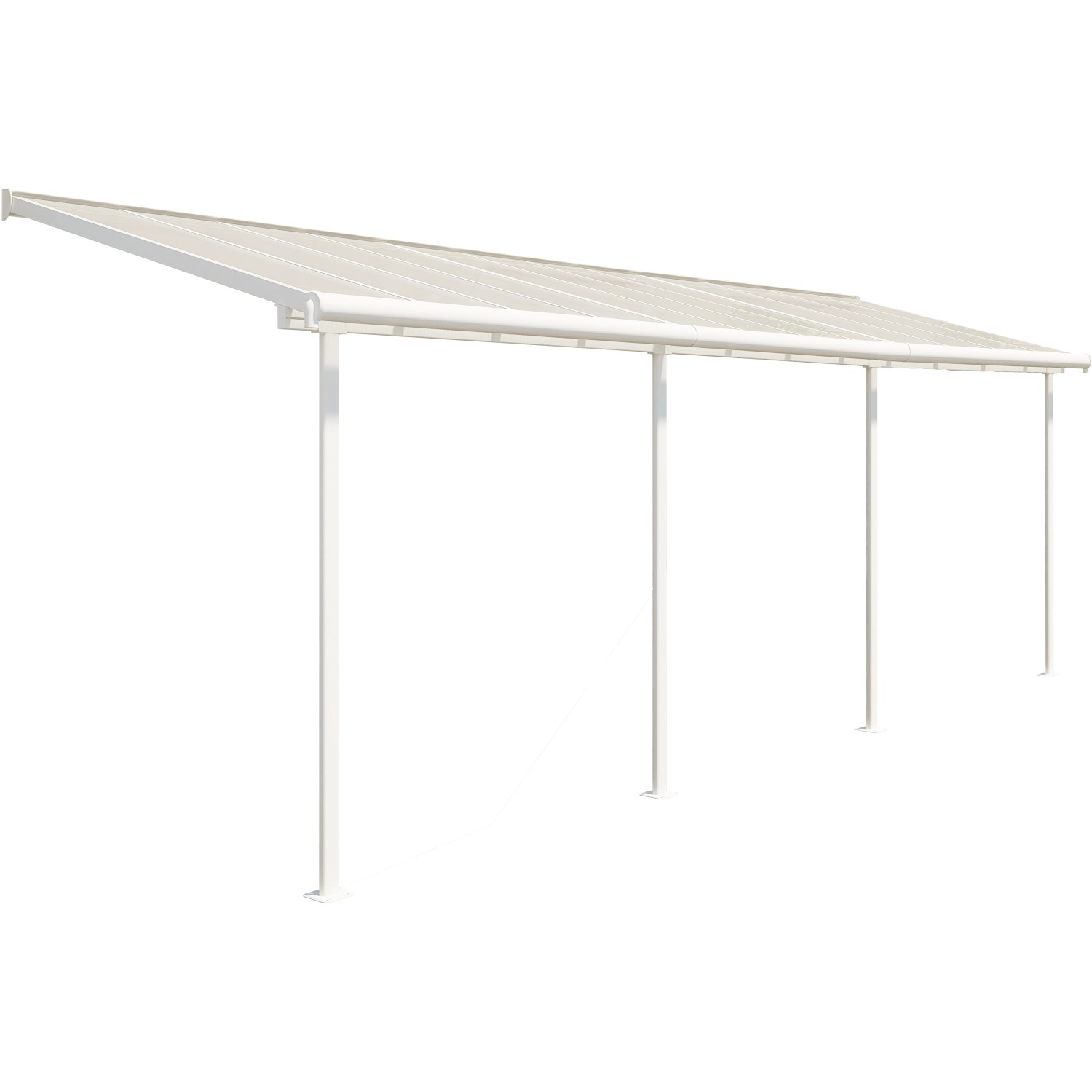 Palram Terrassendach Sierra 230 cm x 670 cm Weiß günstig online kaufen