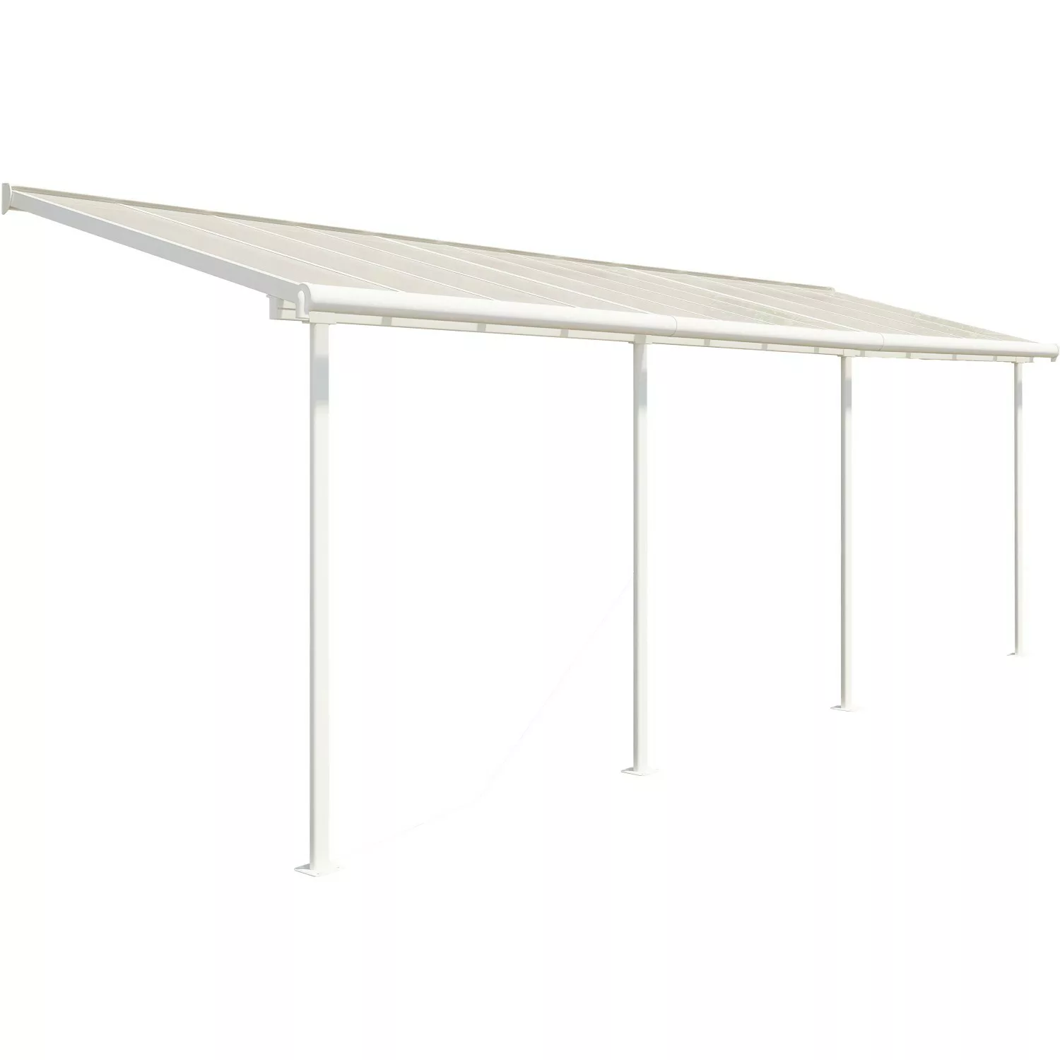 Palram Terrassendach Sierra 230 cm x 670 cm Weiß günstig online kaufen