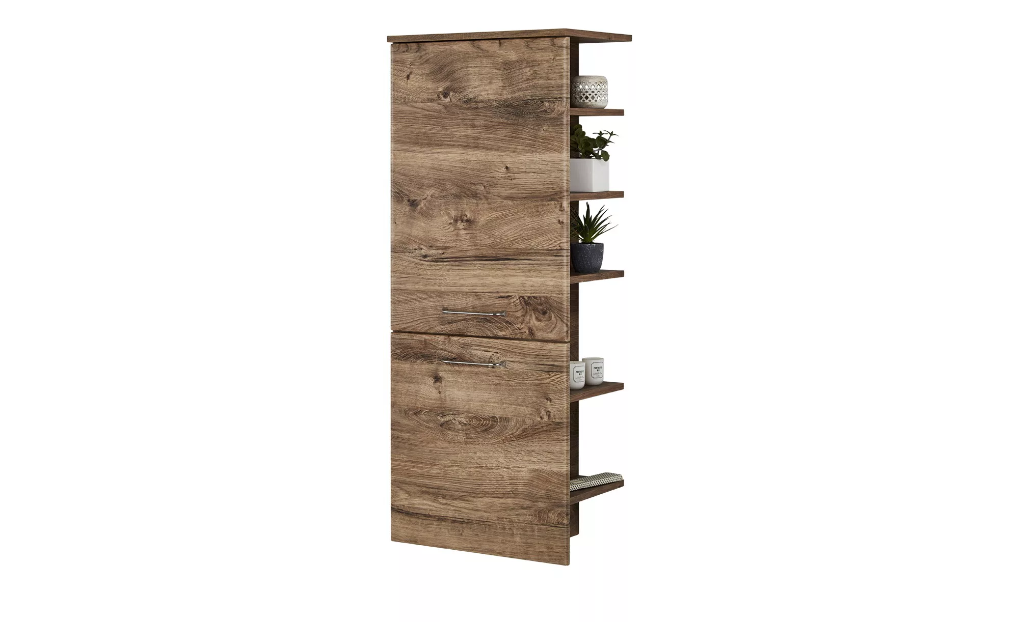 smart Midischrank  Onda ¦ holzfarben ¦ Maße (cm): B: 50 H: 123 T: 33.0 Schr günstig online kaufen