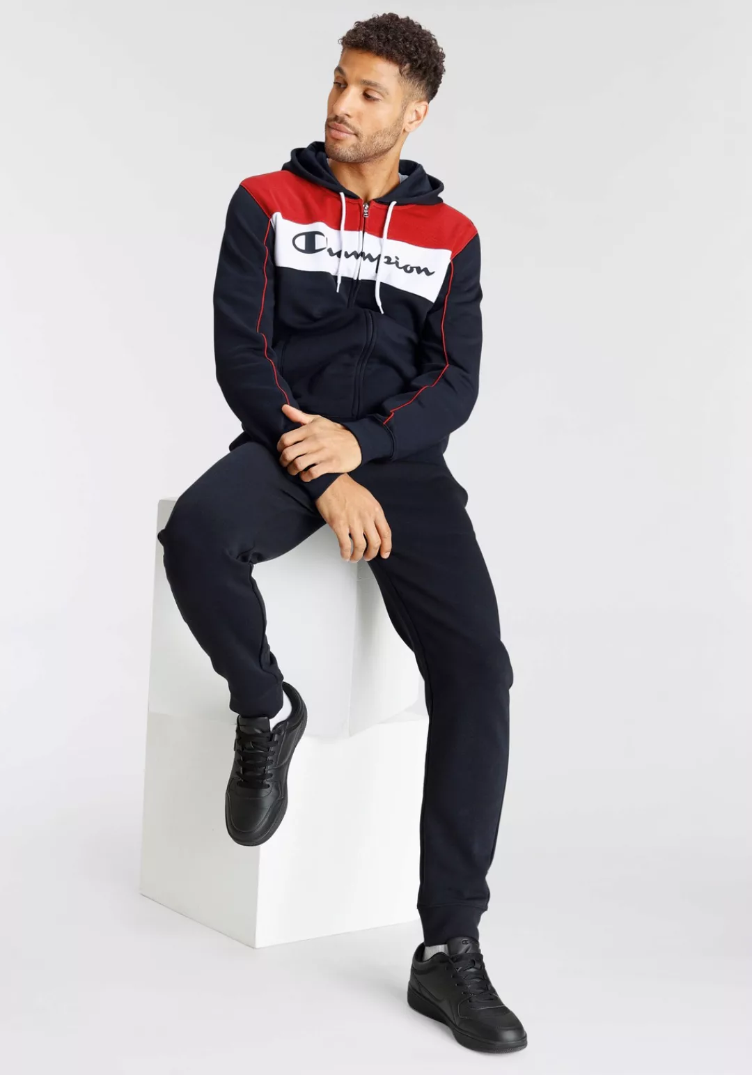 Champion Jogginganzug "Hooded Full Zip Suit", (2 tlg.) günstig online kaufen