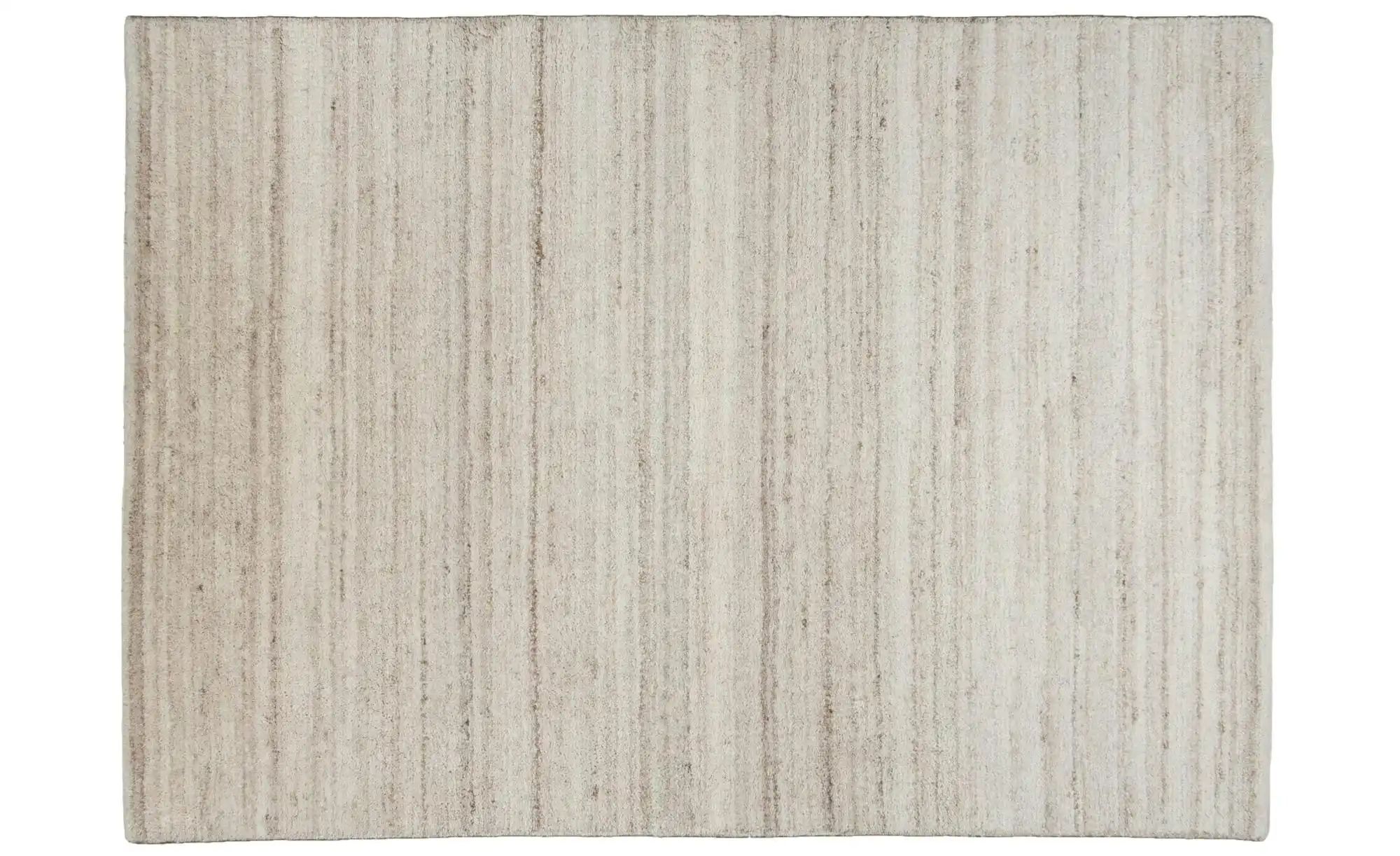 THEKO Wollteppich  Royal Berber  ¦ beige ¦ Wolle ¦ Maße (cm): B: 190 H: 1,8 günstig online kaufen