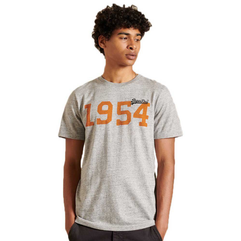 Superdry Vintage Logo Ac 220 Kurzarm T-shirt L Athletic Grey Marl günstig online kaufen