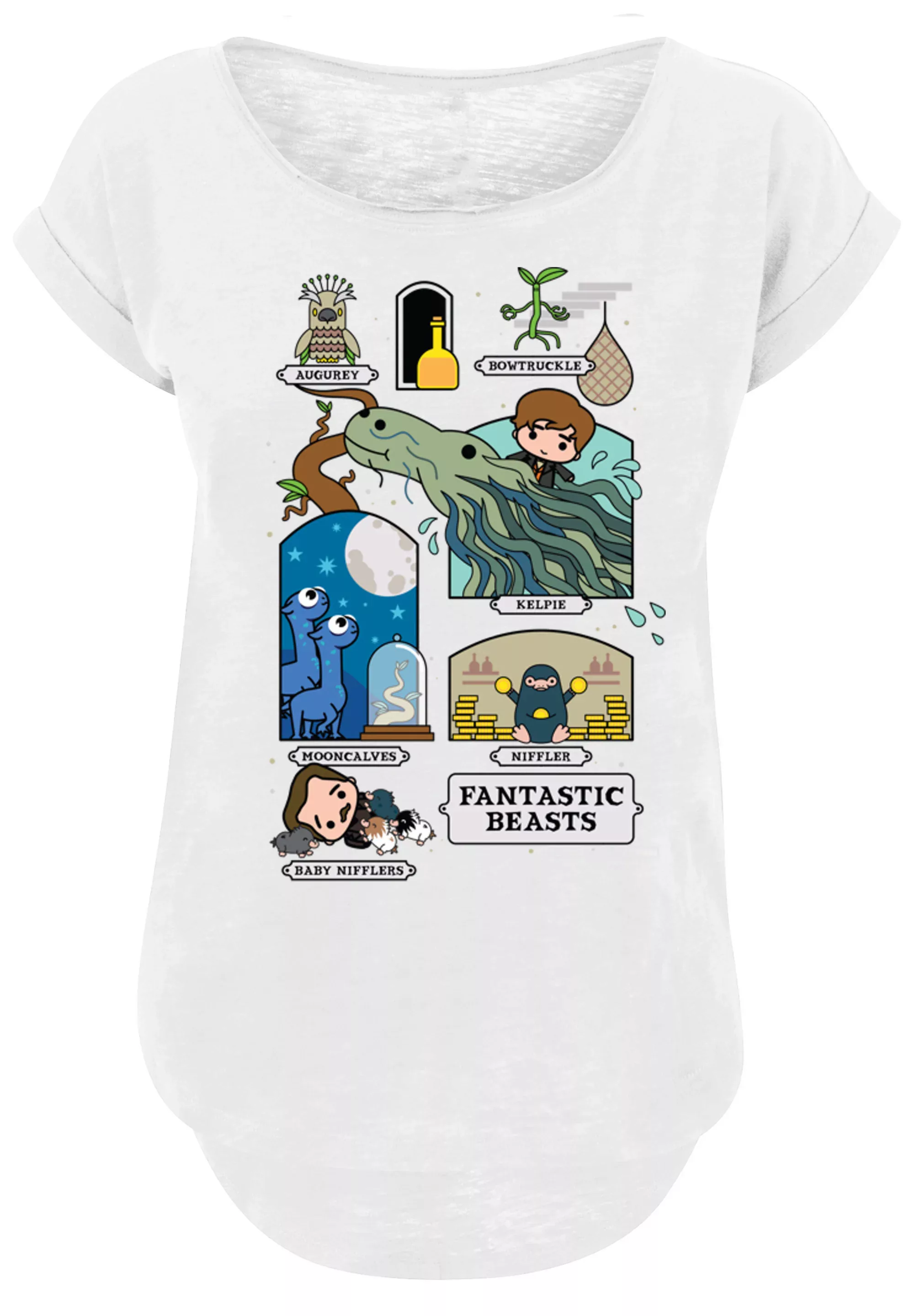 F4NT4STIC T-Shirt "Phantastische Tierwesen Chibi Newt", Print günstig online kaufen