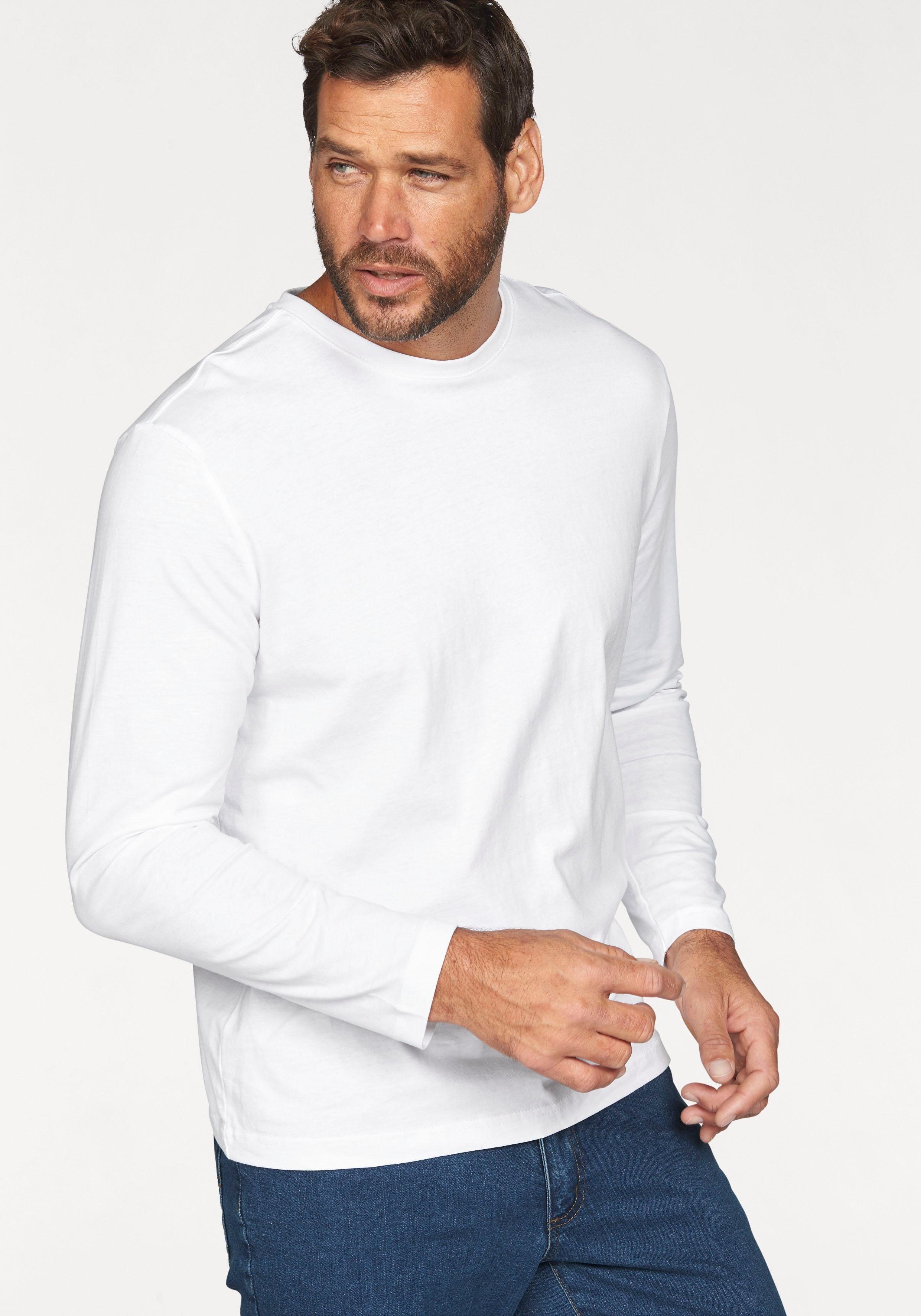 Man's World Langarmshirt neue Farbe ! günstig online kaufen