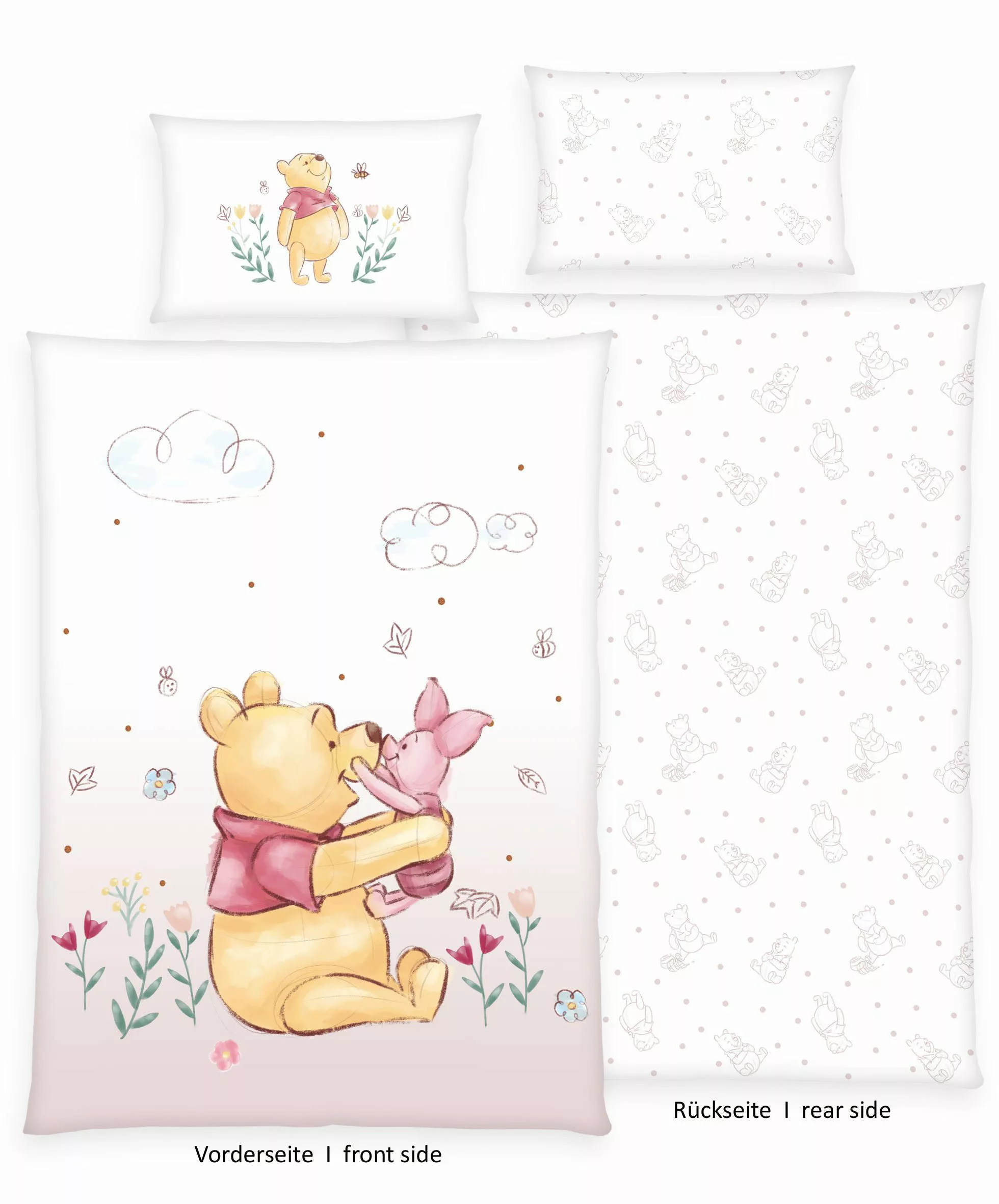Disney Babybettwäsche Winnie Pooh, Renforcé, 2 günstig online kaufen