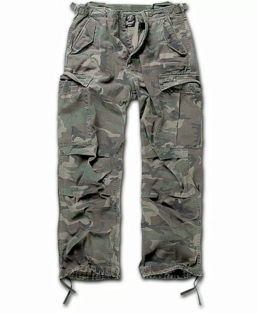 Brandit Cargohose Brandit M-65 Vintage Trousers, woodland günstig online kaufen