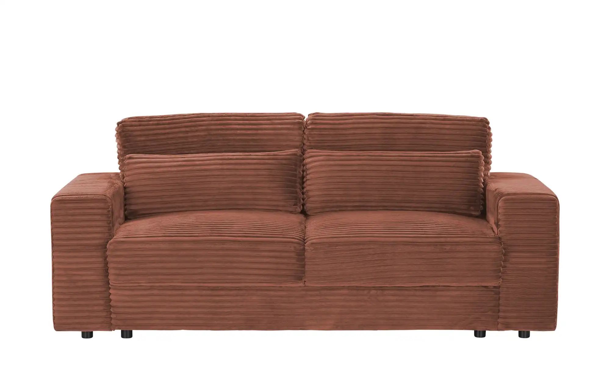 Big Sofa  Branna ¦ orange ¦ Maße (cm): B: 209 H: 89 T: 102 Polstermöbel > S günstig online kaufen