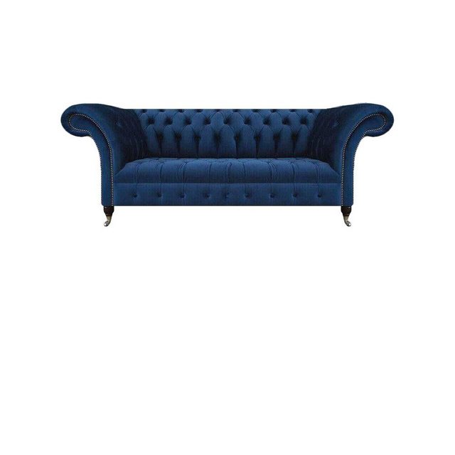 JVmoebel Chesterfield-Sofa Wohnzimmer Set 3tlg Luxus Garnitur Chesterfield günstig online kaufen