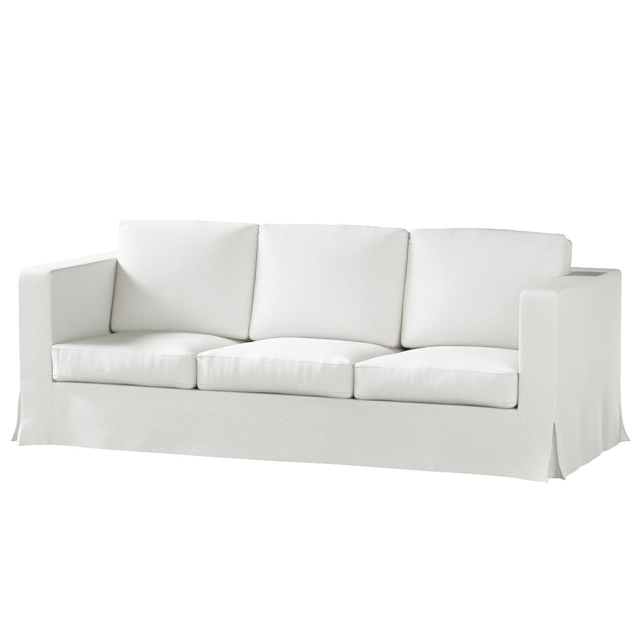 Bezug für Karlanda 3-Sitzer Sofa nicht ausklappbar, lang, creme, Bezug für günstig online kaufen
