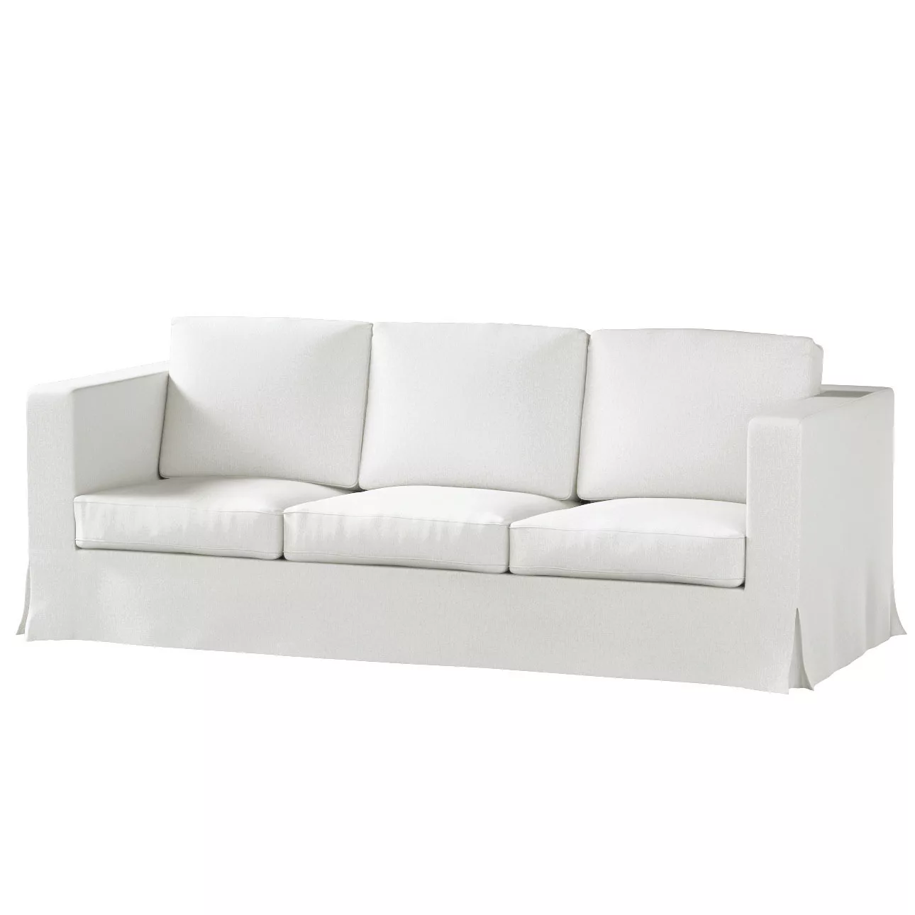 Bezug für Karlanda 3-Sitzer Sofa nicht ausklappbar, lang, creme, Bezug für günstig online kaufen