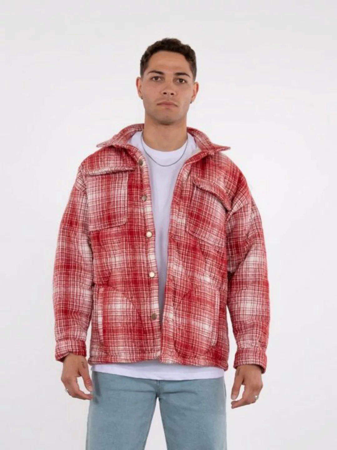 COFI Casuals Hemdjacke Lumberjacket Jacket Kapitone Herren Flanelljacke kar günstig online kaufen