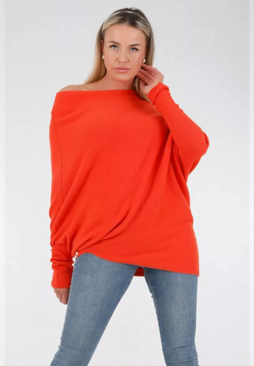 YC Fashion & Style Strickpullover "Casual Chic: Asymmetrischer Pullover in günstig online kaufen