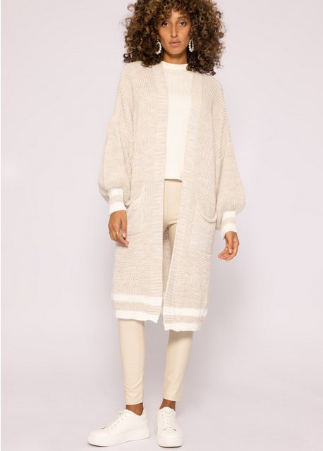 SASSYCLASSY Longstrickjacke Oversize Strickjacke Damen lang aus weichem Str günstig online kaufen