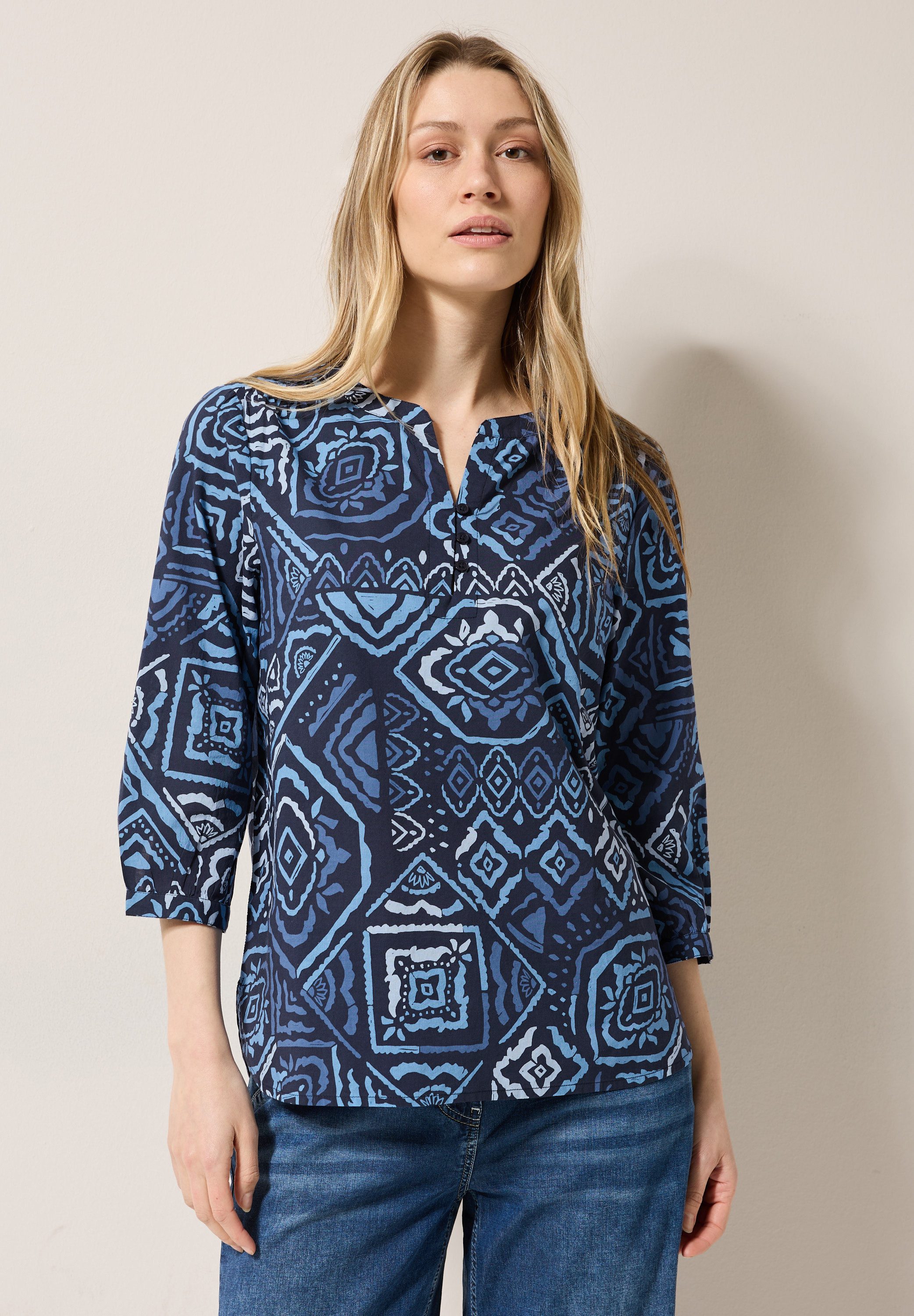 Cecil Klassische Bluse, aus reiner Baumwolle günstig online kaufen