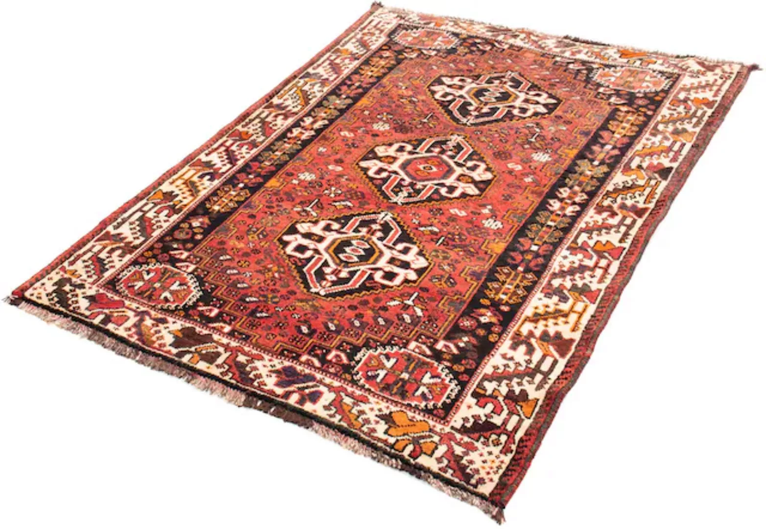 morgenland Orientteppich »Perser - Nomadic - 152 x 114 cm - dunkelrot«, rec günstig online kaufen