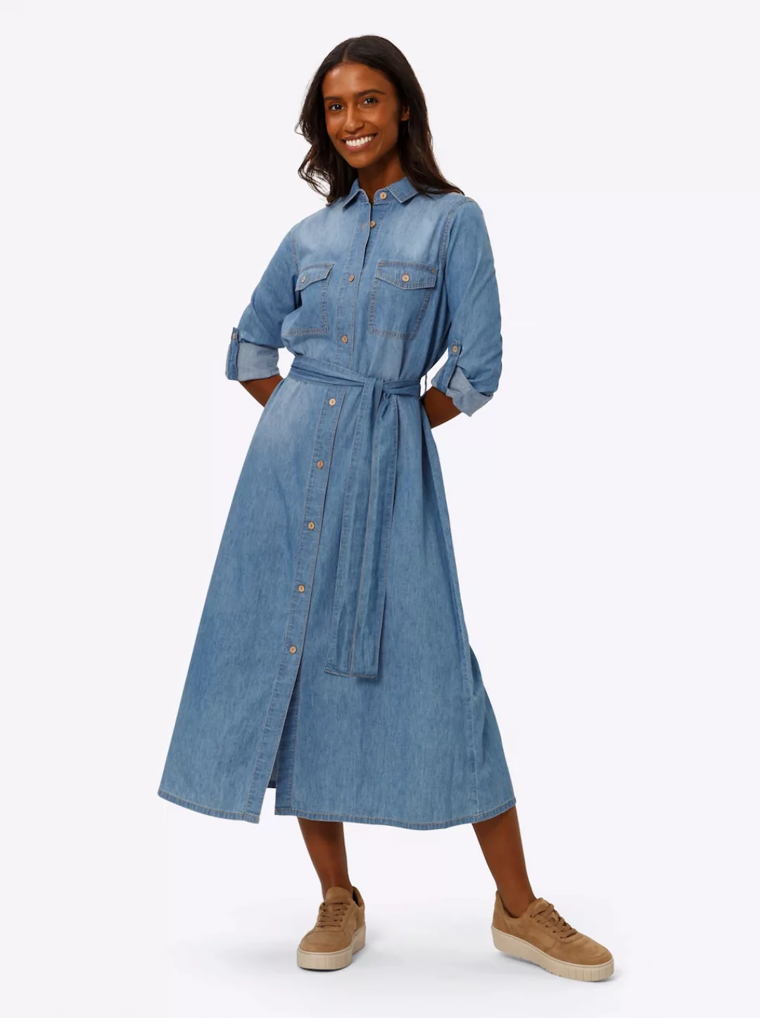 heine Jeanskleid "Jeans-Kleid" günstig online kaufen