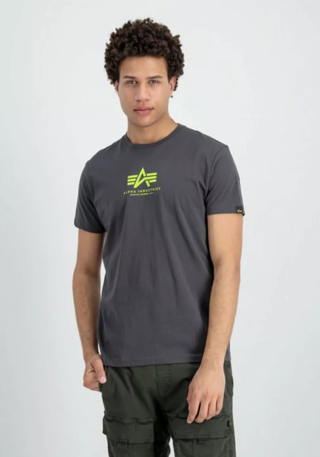 Alpha Industries T-Shirt ALPHA INDUSTRIES Men - T-Shirts Basic T ML günstig online kaufen